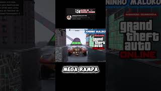 COLOQUEI UMA MEGA RAMPA NO GTA ONLINE