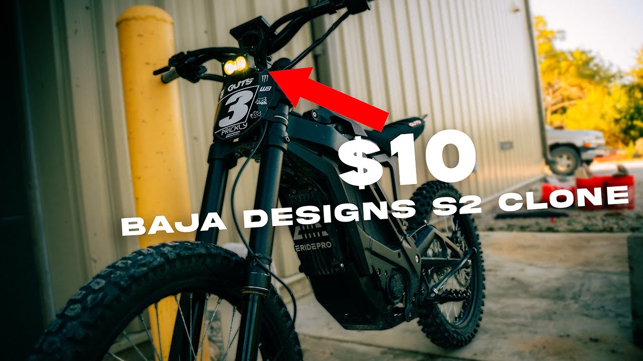 $10 Baja Designs Clone On E-Ride Pro