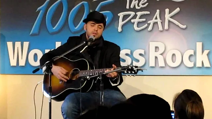 Hawksley Workman performing live at The Peak 100.5...