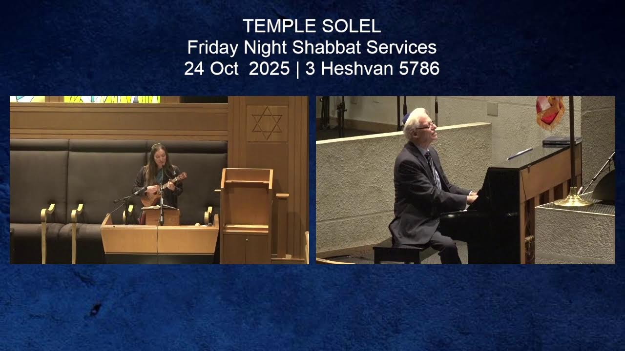Temple Solel Shabbat Services