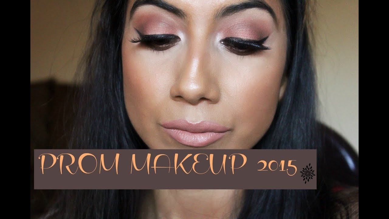 Prom Makeup Rose Gold Tutorial 2015 YouTube