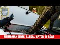 Officer finds BIG SURPRISE hidden in a boat!!