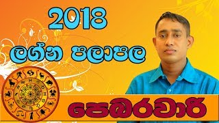 Monthly Horoscope February, 2018 Rukshan Jayasekara Lagna Palapala.