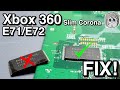 Xbox 360 Slim Repair - E71/E72 Fix - Corona 16MB NAND Replacement.