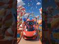 Cute Toy Robot Adventure 🚗 | Fun Kids 3D Cartoon Reel | Like &amp; Subscribe!