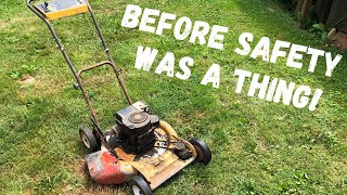 Vintage, Heirloom Lawn Mower, Will it run?