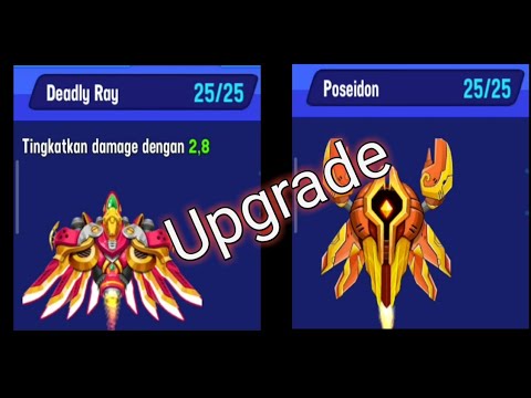 Upgrade Deadly Ray & Poseidon || Space Shooter:Galaxy Attack || Rocket Studio