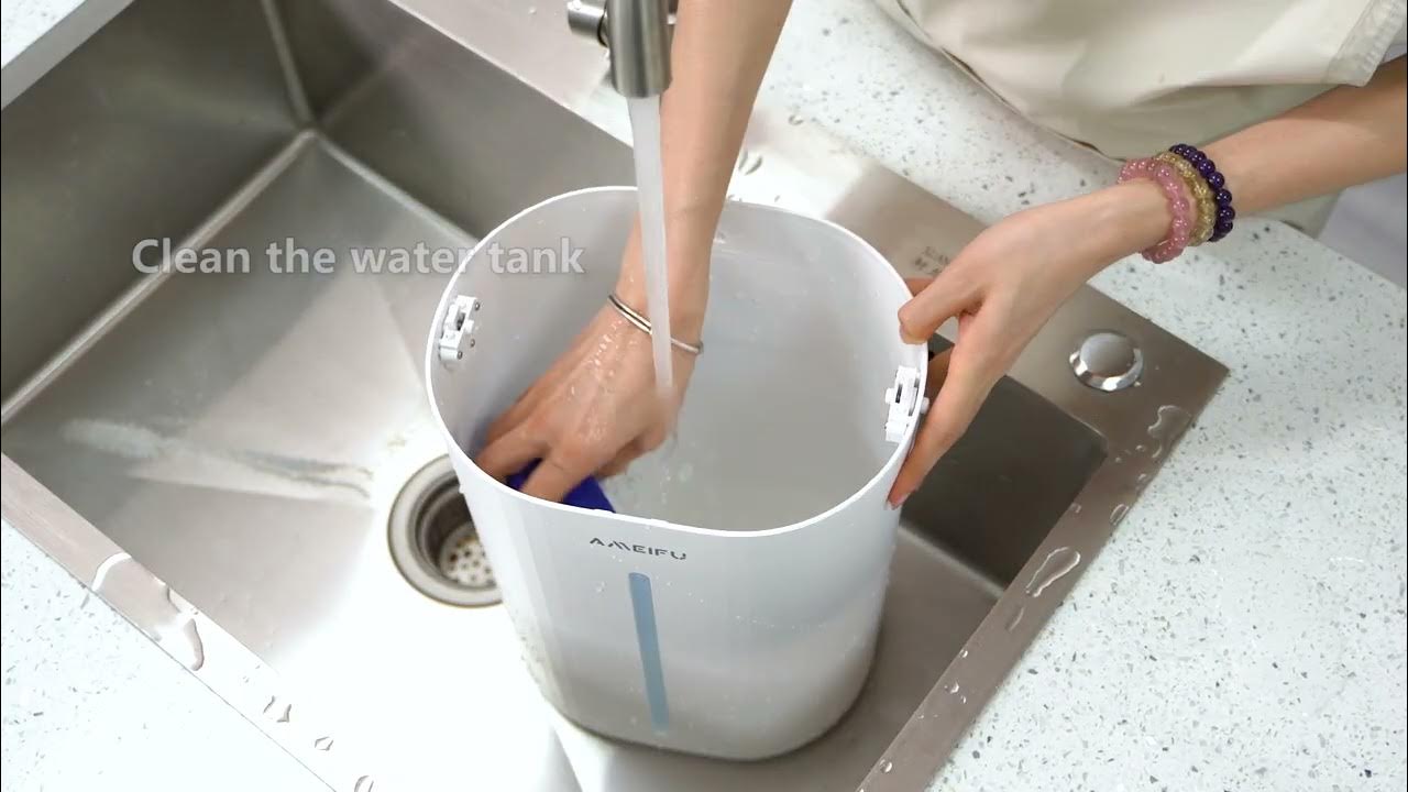 AMEIFU humidifier 6 5L intro video How to clean YouTube
