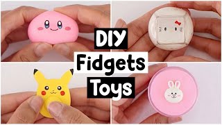 DIY Anti-Stress Fidget Toys - Squishy, Slime &amp; POP IT Viral TikTok Toys