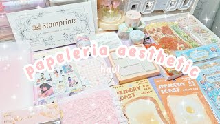 Haul de papelería aesthetic  ft. Stamprints