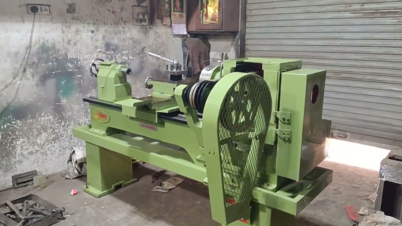 Medium duty lathe machine 6ft mfg.by Deep Machine Product 