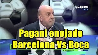 Pagani caliente por el debate futbol argentino contra el futbol europeo