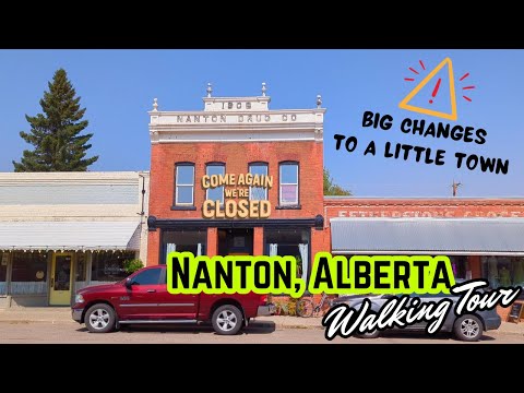 Nanton Alberta Walking Tour | Real Estate, Business & Tourism