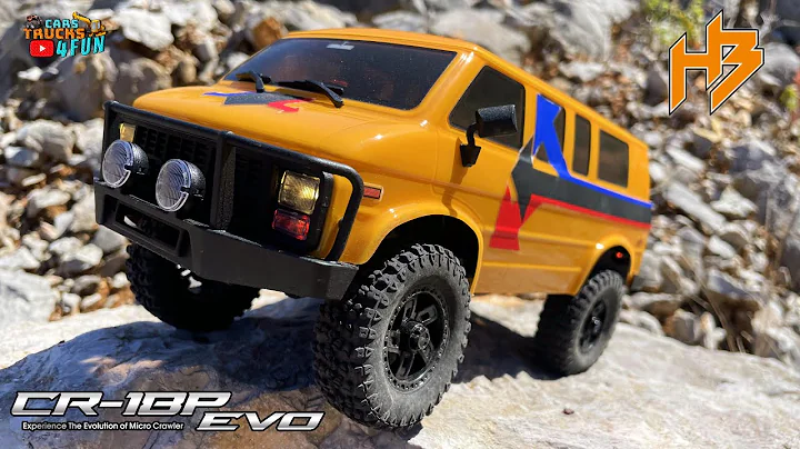 Hobby Plus CR18P EVO ROCK VAN | RC Crawler Car RTR | Unboxing & First Drive | Cars Trucks 4 Fun