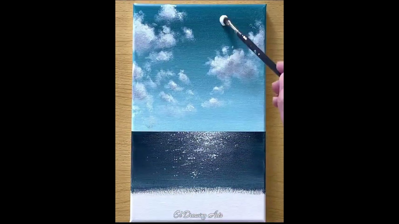 Capturing Love: Couple Under Sunlight Acrylic Painting Tutorial