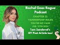 Rachel goes rogue  vanderpump rules youre so vain  tom sandoval most hated man ny times post vpr