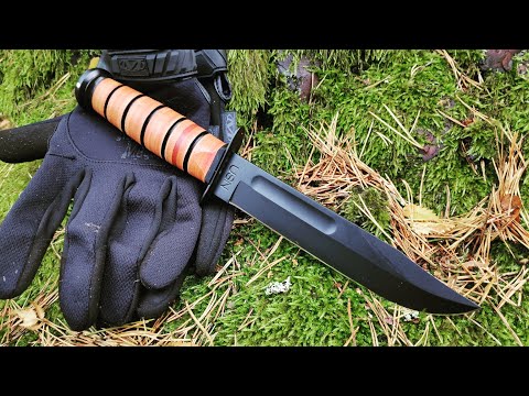 Video: KA-BAR „Gunny“peilis Yra Išlikimo Ašmenys, Suprojektuoti R. Lee Ermey