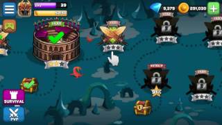 Tiny Gladiators 70 magic chest open