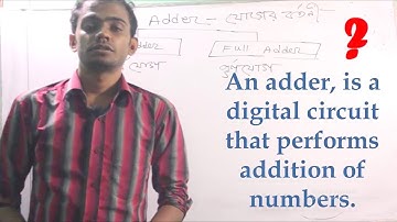 Half Adder (হাফ অ্যাডার) most Easy Method | HSC ICT Bangla Tutorial