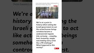 Breaking News: Asking for Humanity Is Apparently Too Much #iran #gaza #news #history #humanity