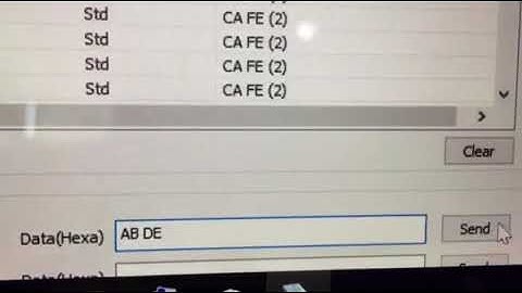 [ST32]CAN BUS data send/receive from PC to ST32F407 R0