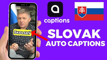 Captions Tutorial | How To Generate Slovak Auto Captions📝🤖