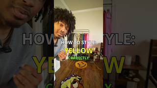 You been wearing yellow wrong ~ how to style yellow the right way #streetwear #fashion
