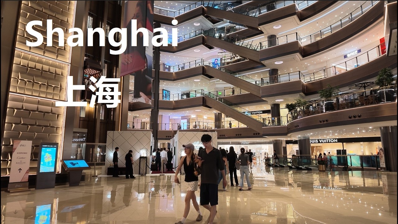 Shanghai, चीन | Grand Gateway | पैदल यात्रा 4K