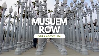 Museum Row on the Miracle Mile - Los Angeles - Walking