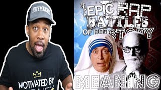 [ REACTION ] Mother Teresa vs Sigmund Freud Epic Rap Battles of History