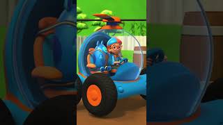 Blippi Goes Back in Time! #Shorts | #Blippi #BlippiWonders Educational Cartoons for Kids