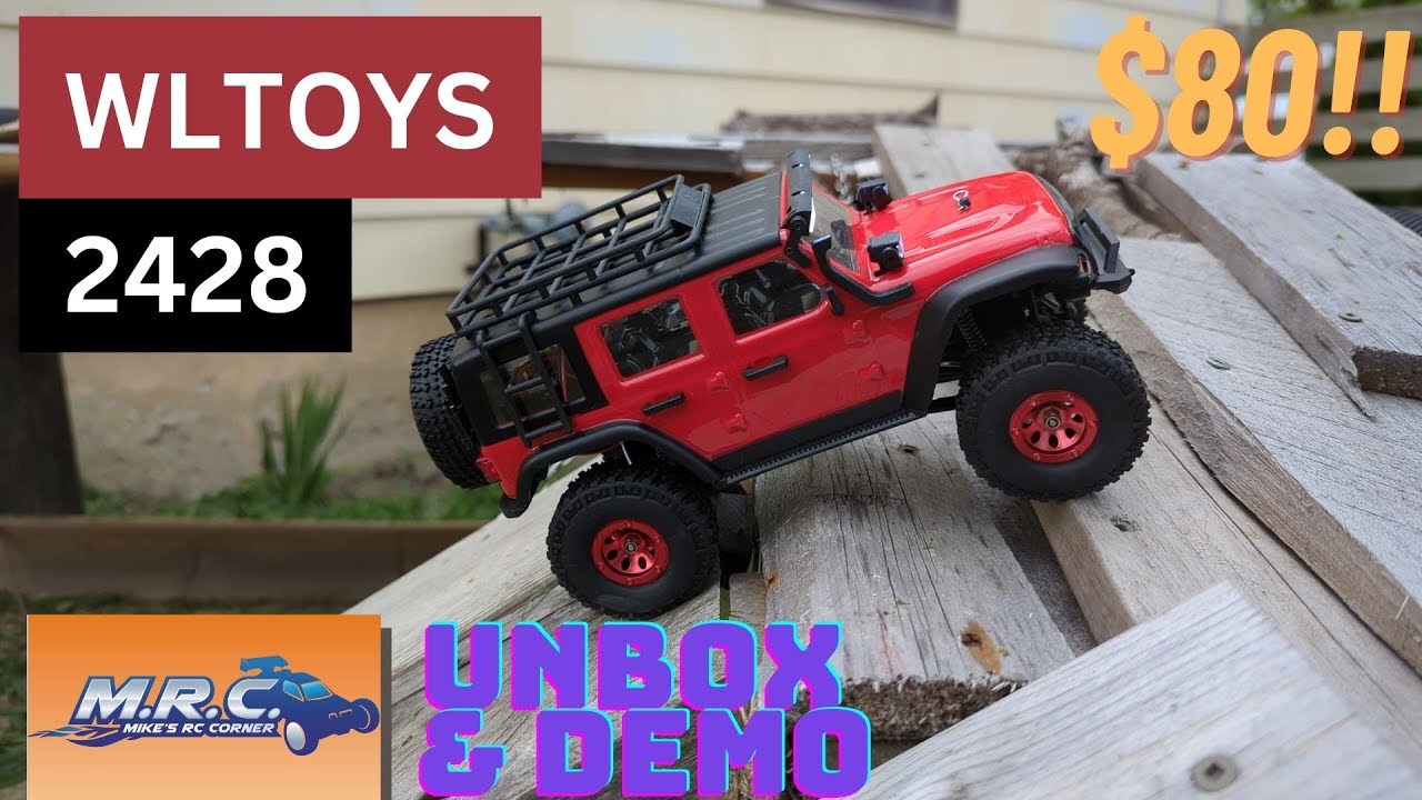 Wltoys 2428　クローラーラジコン　、オフロードラジコン INSANE PRICE for this Mini RC Car!!! WLtoys 2428 - YouTube