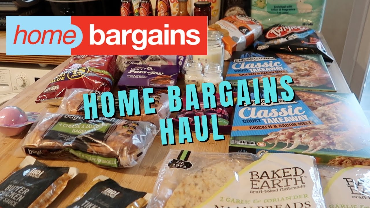 HOME BARGAINS HAUL MARCH 2021 💙 YouTube