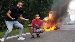 P*ČO PLAMEN JAKO K*KOT! (Necenzurovaná verze) - Blaflo mi auto trošku...