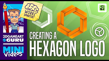 Affinity Designer Mini Tutorial: Een hexagon-logo maken - Werk slimmer!