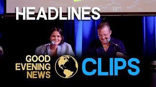 Headlines with Guest host KC Shornima - Good Evening News - Clips - 8-8-22