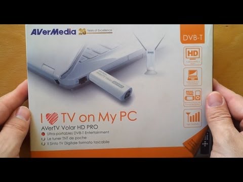 Unboxing AVerMedia AVerTV Volar HD PRO A835, DVB-T TV Tuner 1080p