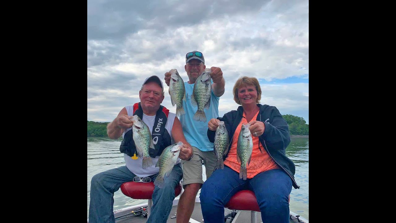 Family crappie fishing trip to Kentucky Lake in May YouTube