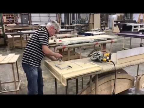 How to cut a postform countertop. - YouTube