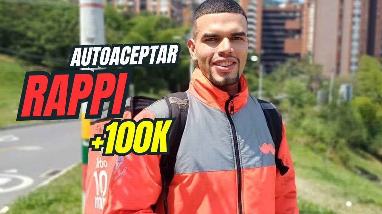 Un Dia Trabajando Con Rappi. AUTOACEPTAR. ¿Rentable? 2025. Medellín, Colombia.