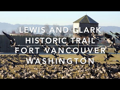 Lewis and Clark National Historic Trail, Fort Vancouver, Washington, POV Virtual Treadmill Run/Walk,