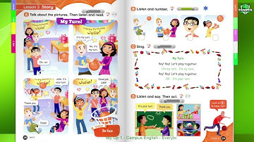 Everybody up 1 - Unit 3 - Birthday party - Lesson 3 - Story