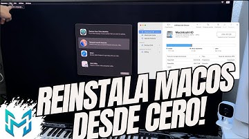Cómo volver a instalar macOS desde Recuperación Recovery mode