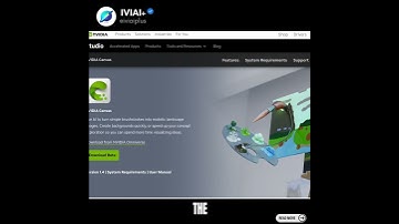 NVIDIA Canvas. Use AI to turn simple brushstrokes into realistic landscape images.