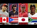 BEST MLB PLAYER FROM EACH COUNTRY