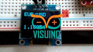 GET LIVE FOREX EUR/USD Price on Arduino