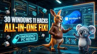 30 SECRET Windows 11 Emergency Hacks Every IT Pro & User MUST Know! (Complete Masterclass)