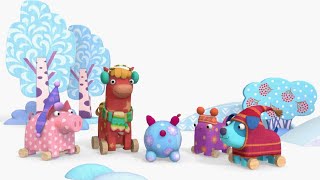 Деревяшки  - Зимний сборник - мультфильмы для самых маленьких