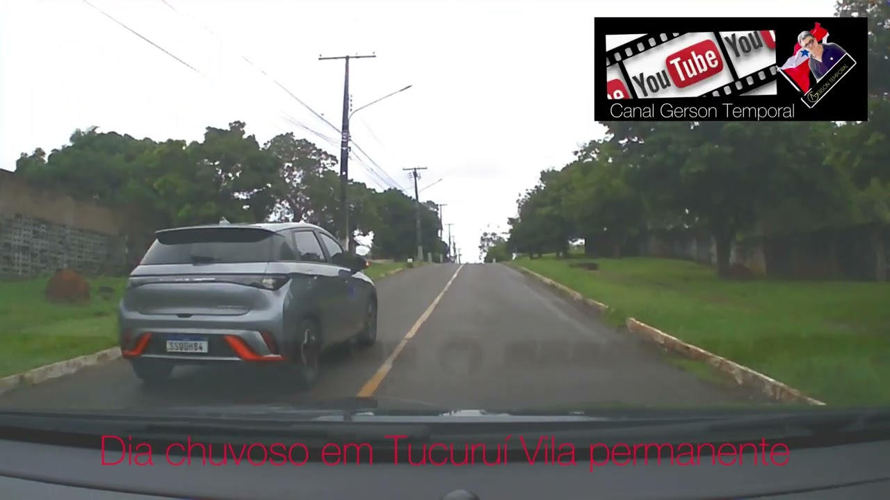 Dia chuvoso em Tucuruí e Vila permanente ￼