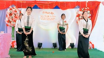 ĐIỆU MÚA TIẾNG KHÈN MÙA BAN NỞ | MỪNG  ĐÁM CƯỚI "QUỐC VIỆT & EM HUÂN" BẢN LỶ XÃ QUỲNH NHAI SƠN LA 